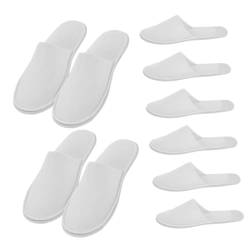 Disposable Spa Slippers 5 Pairs Unisex for Guests Hotel Home Travel Comfortable Non Slip - Image 2