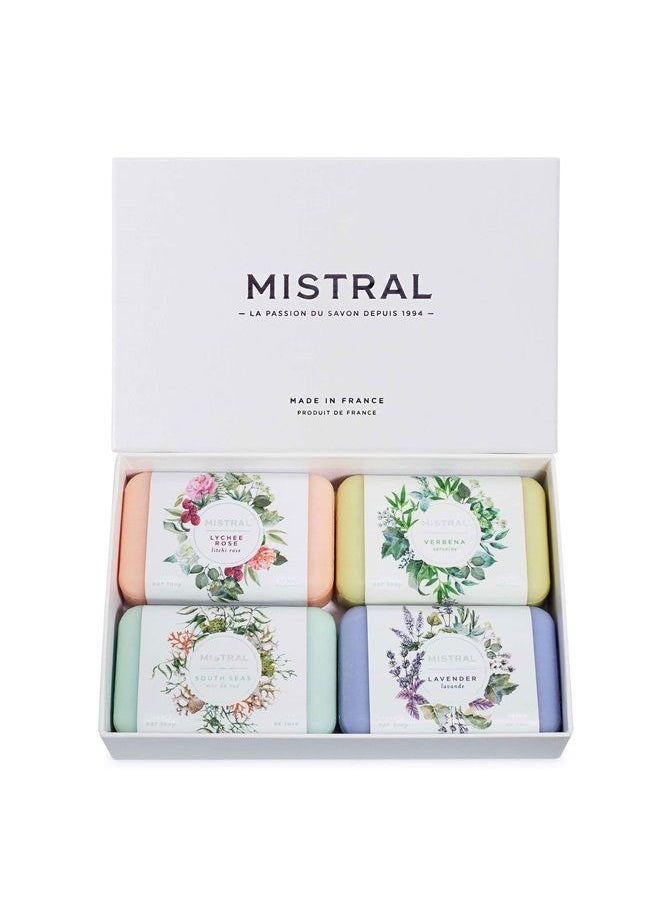 mistral Bar Soap Organic Classics, 4 Bars 