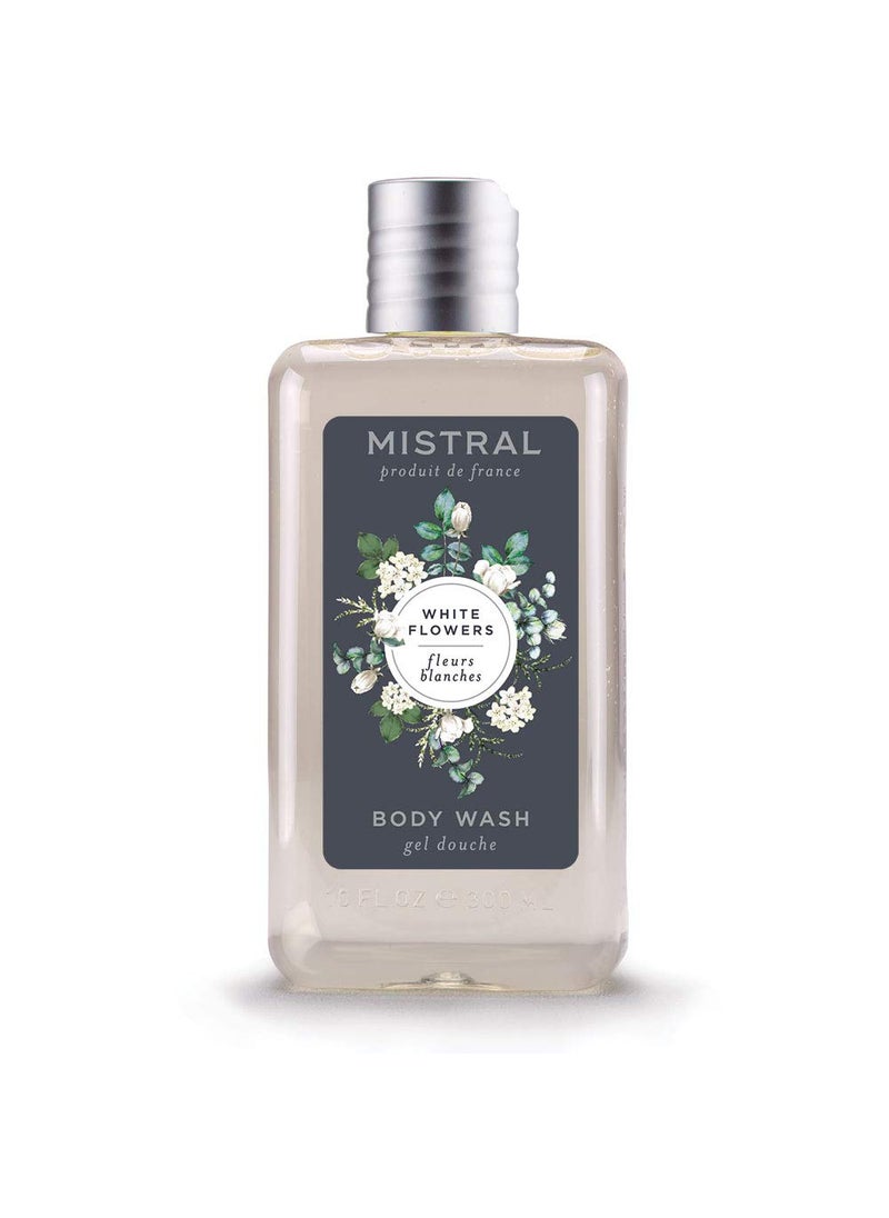 mistral Mistral Body Wash Organic Aloe Olive White Flowers 