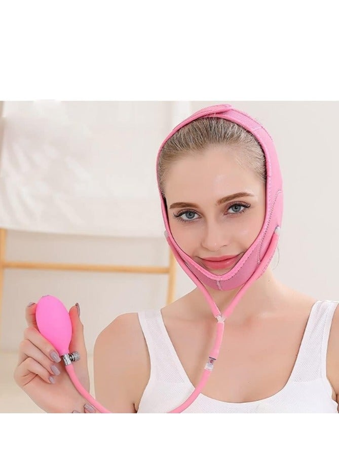 Generic Double Chin Therapy Facial Lifting Facial Slimming Strap Face Lifting Belt Pain-Free Anti Wrinkle Band Double Chin Reducer Bandage Breathable Ultra-thin Soft - Image 5