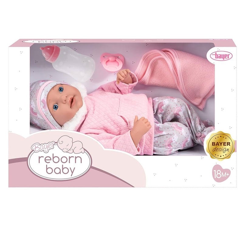 دمية حديثة الولادة 38 سم - 93827AB - Image 1