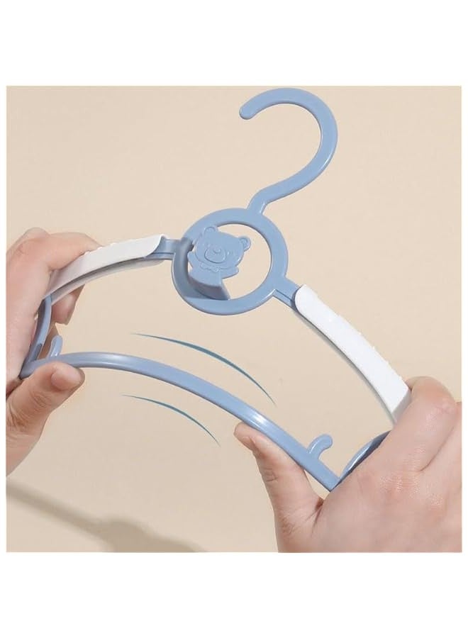 TRASSLE Baby Clothes Hangers for Closet, 20 Pack Adjustable Toddler Kids Hangers,Children Nursery Hangers,Non-Slip and Extendable Laundry Infant Hangers  - Image 3