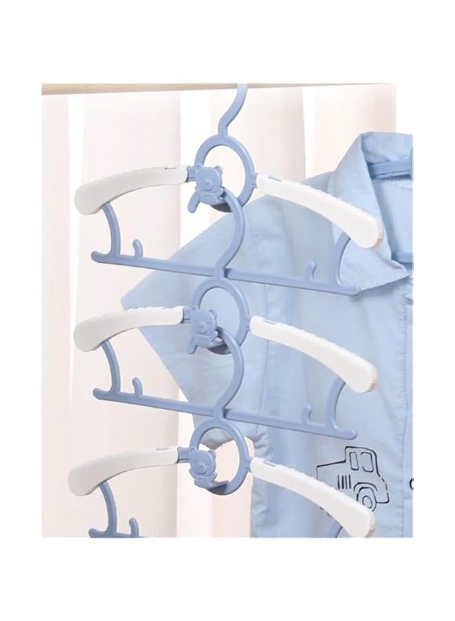 TRASSLE Baby Clothes Hangers for Closet, 20 Pack Adjustable Toddler Kids Hangers,Children Nursery Hangers,Non-Slip and Extendable Laundry Infant Hangers  - Image 5