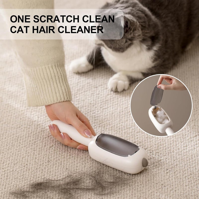 KASTWAVE Reusable Lint Roller and Washable Pet Hair Remover Brush for Clothes, Furniture, Couch – Eco-Friendly, Durable Lint and Fur Cleaner for Pets, Washable Sticky Lint Remover (White) - Image 5