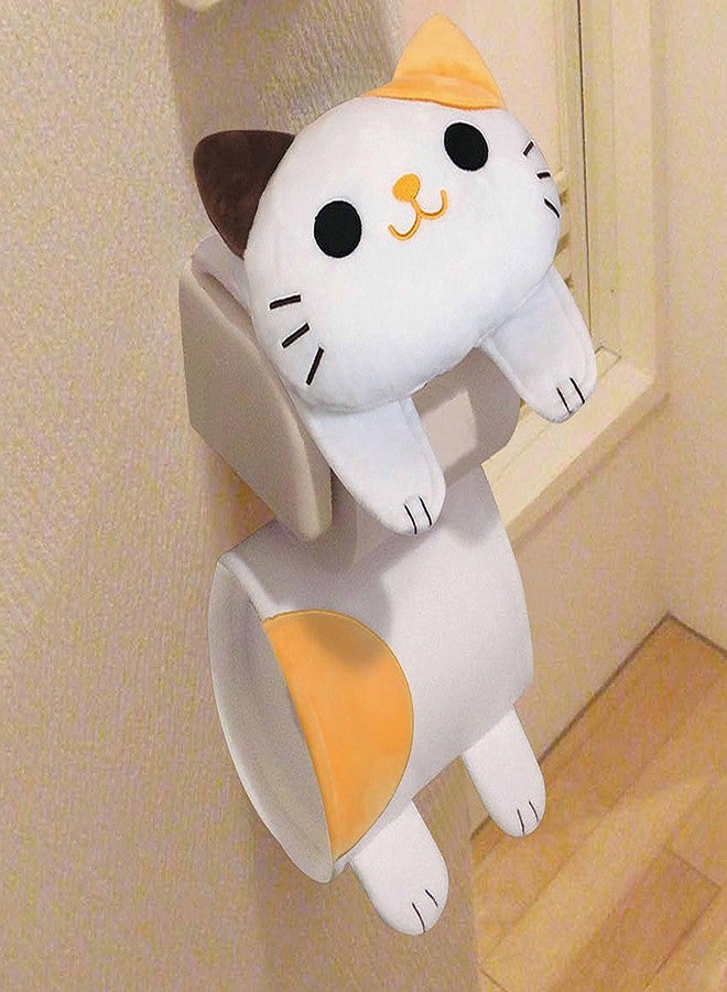 Meiho Cute Animal Toilet Paper Holder Cat Mike ME341 - Image 2