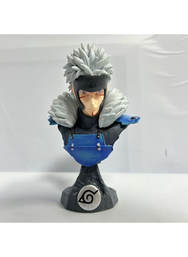 HALAMODO Naruto Tobirama Senju Bust, Trendy Anime Memorial Figure Model, Decoration Gift - Image 2
