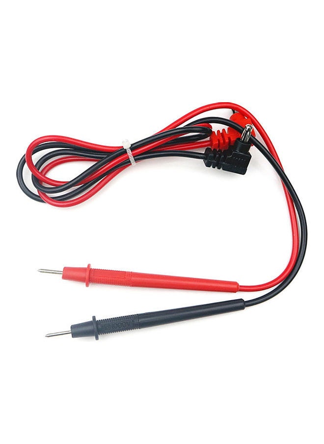 NIBEMINENT 1 Pair Universal Digital 1000V 10A Needle Tip Multimeter Probe Test Pen Lead Red + Black 20*10*20cm  - Image 3