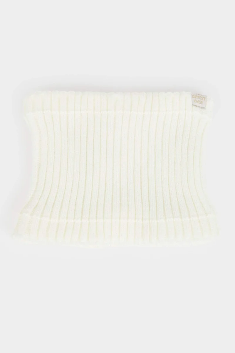 ديفاكتو Baby Girl Snood Scarf Set