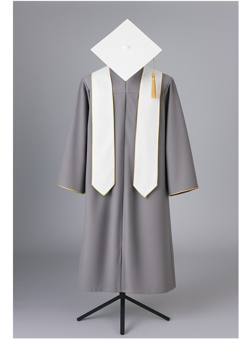 BHNS Graduation Abaya, Graduation Robe, Graduation Outfit, Graduation Party Wear, Graduation Gifts, Graduation Uniform, Graduation Present, Graduation Supplies, Graduation Decorations, Complete Graduation Set, Graduation Cap with Stole, Graduation Gown, Graduation Box  - Image 2