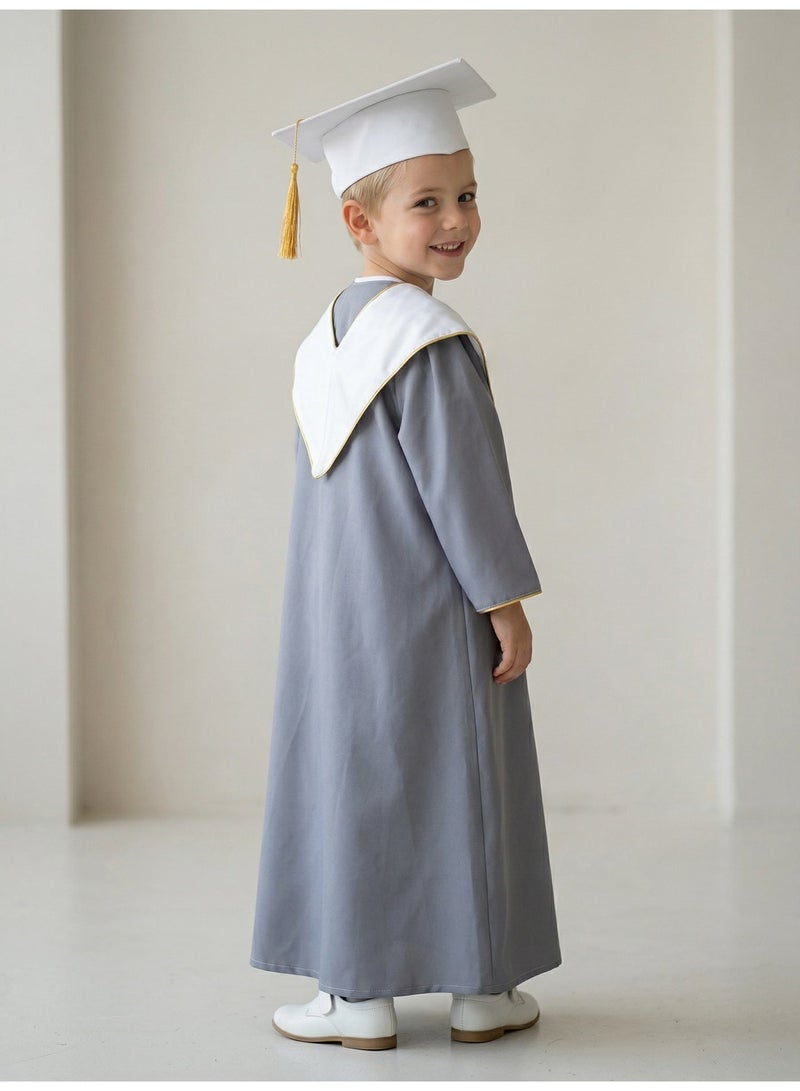 BHNS Graduation Abaya, Graduation Robe, Graduation Outfit, Graduation Party Wear, Graduation Gifts, Graduation Uniform, Graduation Present, Graduation Supplies, Graduation Decorations, Complete Graduation Set, Graduation Cap with Stole, Graduation Gown, Graduation Box - Image 3