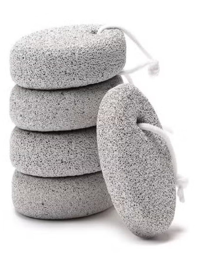 Natural pumice stone for feet - Pedicure tools for removing hard skin from feet and hands - Natural foot exfoliation for removing dead skin from heels, elbows, and hands - Image 2