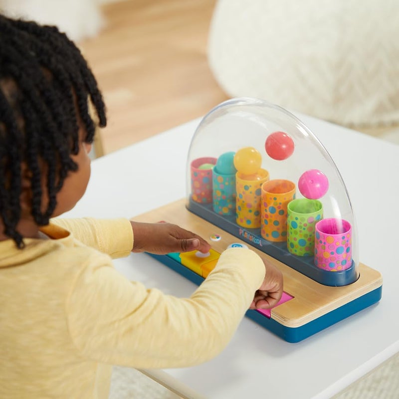 Playskool Little Wonders Pop-A-Tune - Toy - Colorful Tubes & Keys Teach Cause & Effect - Silly Sounds and Classic Piano - for 12 Months+ - Image 3