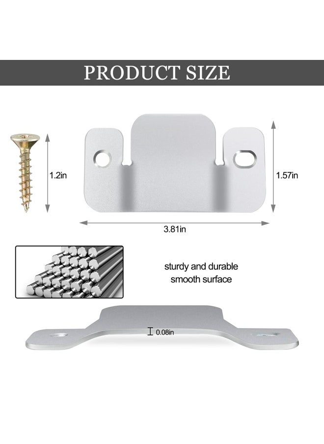 DEEPDREAM - 12 Pieces Sofa Linker Furniture Connector With Screws Interlocking Furniture Connector With 28 Psc Screws Sectional Sofa Connector - Image 1