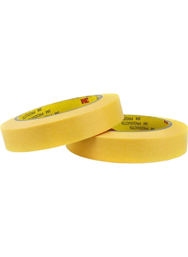 3M 3M Masking Tape For Art, Decoration, Painting Protection, Seamless Tape, Color Separation, 244 Yellow, 30Mm*50M*0.08Mm - Image 3