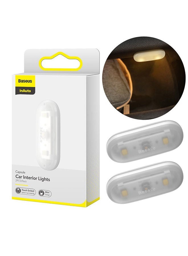 2-Piece Capsule Car Interior Lights Set - Image 1
