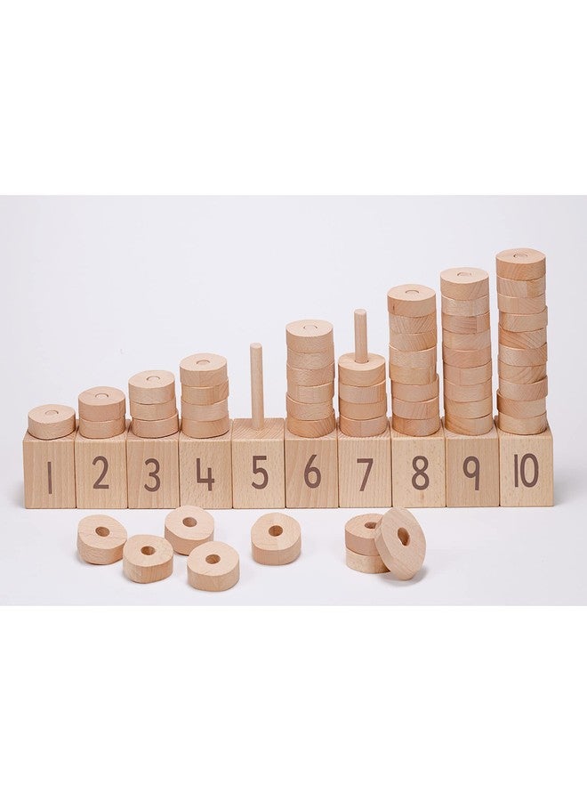 Yellow Door 1-10 Number Stacker - Count and Learn Through Fun and Play - Image 3