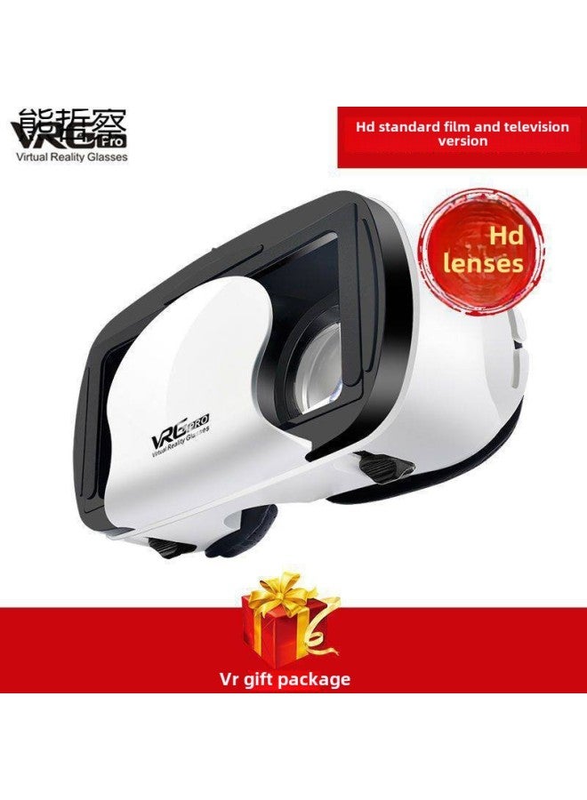 Vr Glasses Mobile Phone Stereo 3D Movie Head-mounted Virtual Reality Panoramic Somatosensory 3d Game Private Cinema Wholesale-Color:Hd Standard Film And Television Version  - Image 4