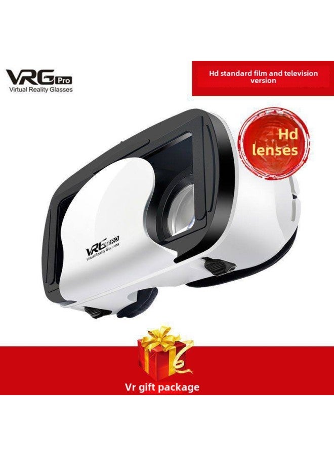 Vr Glasses Mobile Phone Stereo 3D Movie Head-mounted Virtual Reality Panoramic Somatosensory 3d Game Private Cinema Wholesale-Color:Hd Standard Film And Television Version  - Image 1