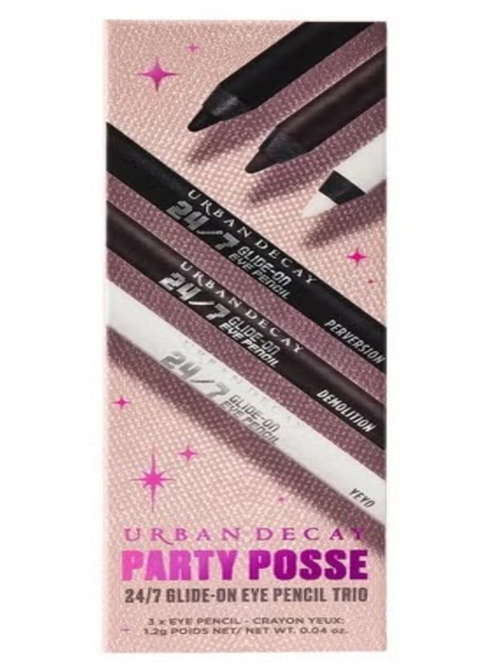 Urban Decay - URBAN DECAY 24/7 Glide On Waterproof Eyeliner Pencil Trio - Image 1