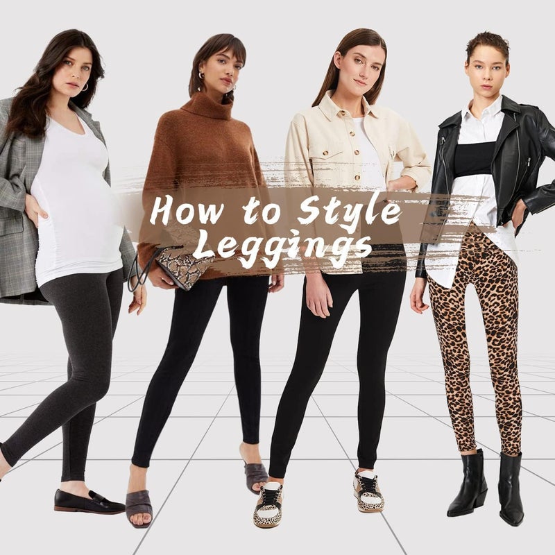 TNNZEET 7 Pack Plus Size Leggings for Women - High Waisted Yoga Pants with Pockets Black Leggings Women Full Length & Capri - Image 2