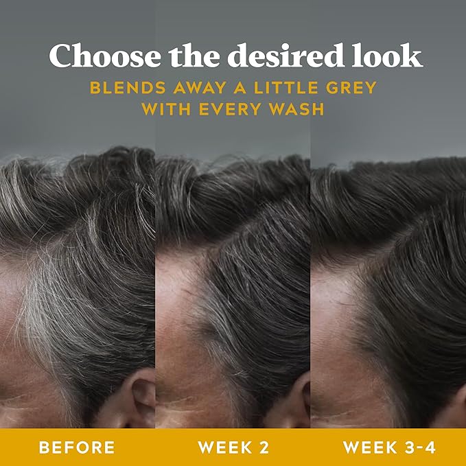 Just For Men Control GX 2in1 Shampoo Conditioner Gradually Permanently Reduces Grey Hair With Each Wash All Shades 118 ml - Image 5
