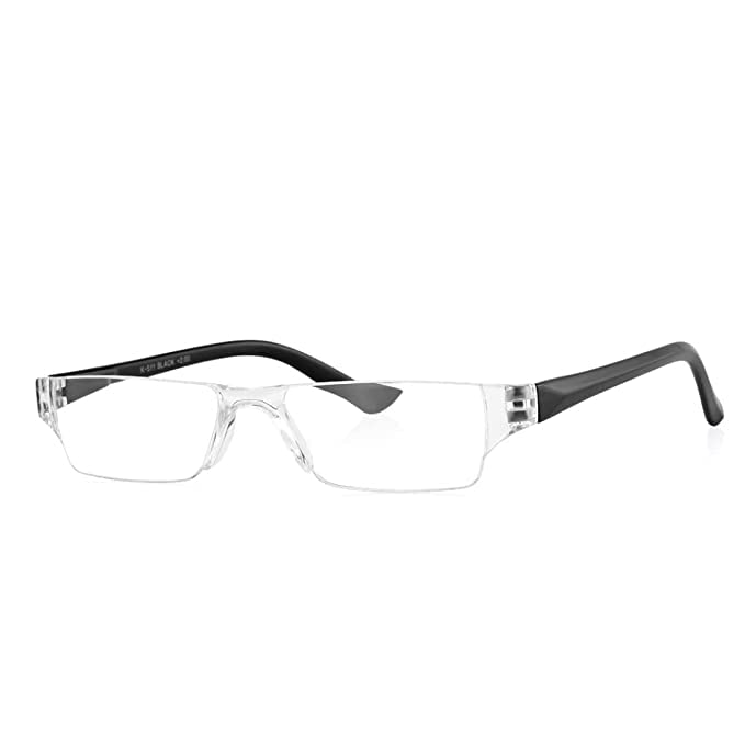 iMagfy Reading Glasses for Men & Women – Lightweight, Scratch Resistant, Anti-Glare, HD Lens – Includes Pocket Lens Spray – Pack of 2 (+1.00 to +3.00) for Computer, Mobile & TV - Image 1