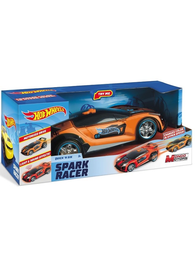 Hot Wheels - Quick 'N Sik Spark Racer Car - Image 1
