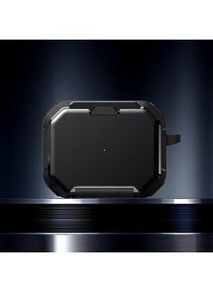Bracket Type Airpods Pro2 Generation Earphone Case Use For Apple Earphone Protective Case Anti-fall Bluetooth Protective Case-Color:Black-Applicable Model:airpods 1/2 Generation