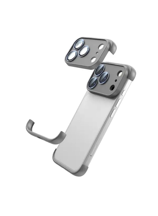 Grey Camera Lens Protector for iPhone 16 15 14 13 12 Bumper Case Compatible - Image 2
