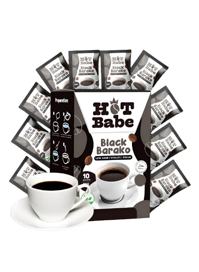 HOT BABE BLACK BARAKO LOW CARB  VITALITY FOCUS - Image 2