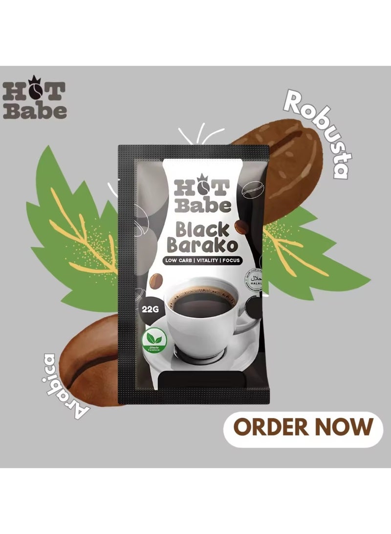 HOT BABE BLACK BARAKO LOW CARB  VITALITY FOCUS - Image 4