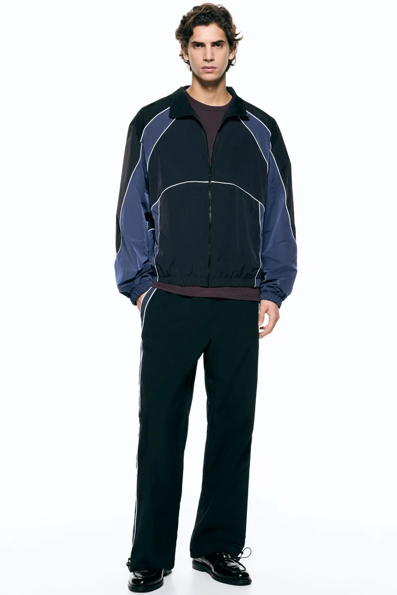 H&M  Colour-blocked track jacket for Men | Best Price UAE