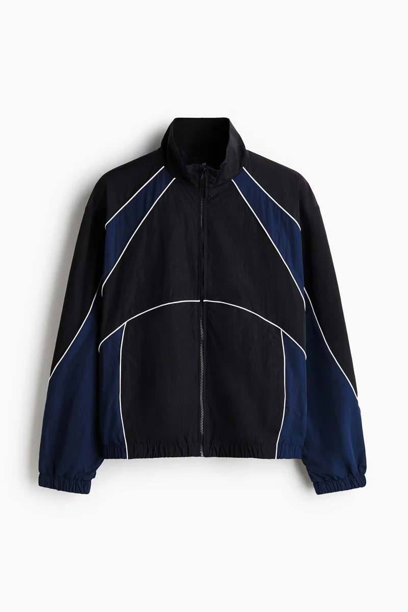 H&M  Colour-blocked track jacket for Men | Best Price UAE