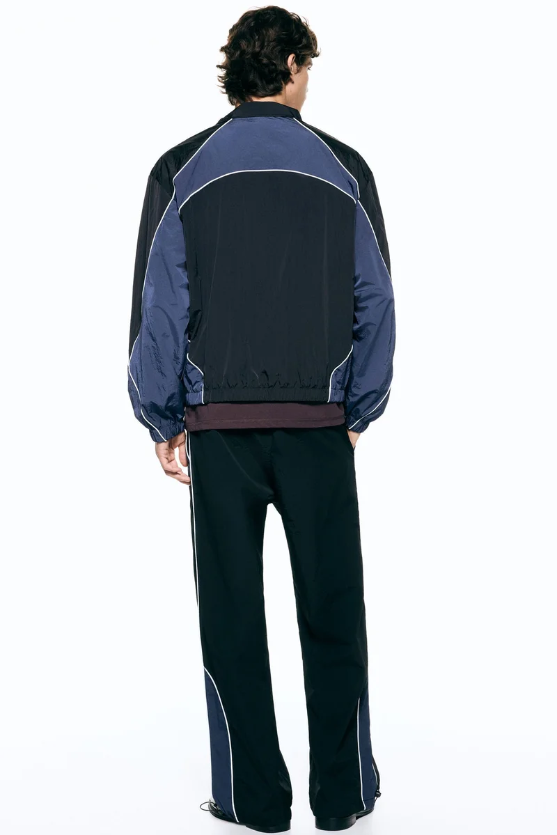 H&M  Colour-blocked track jacket for Men | Best Price UAE