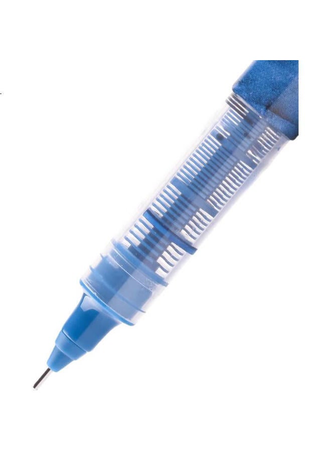 Snowhite 【Back To School Essential】Snowhite P1500 Liquid Ink Ballpoint Pen Needle Tube Neutral Pen Student Colorful Signature Pen Great Writing Water Pen 0.5Mm Ink Blue 12Pcs/Box - Image 1