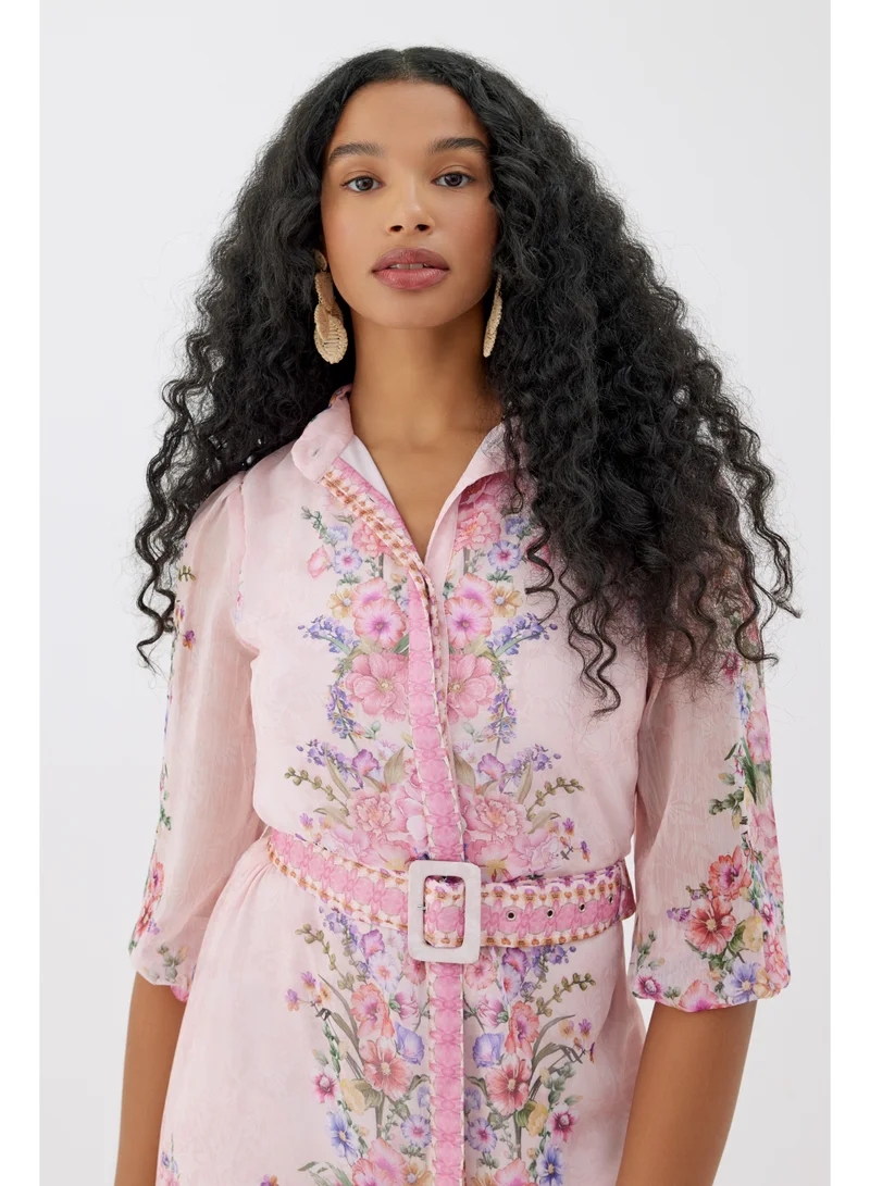 Raishma Pink Rose Dress