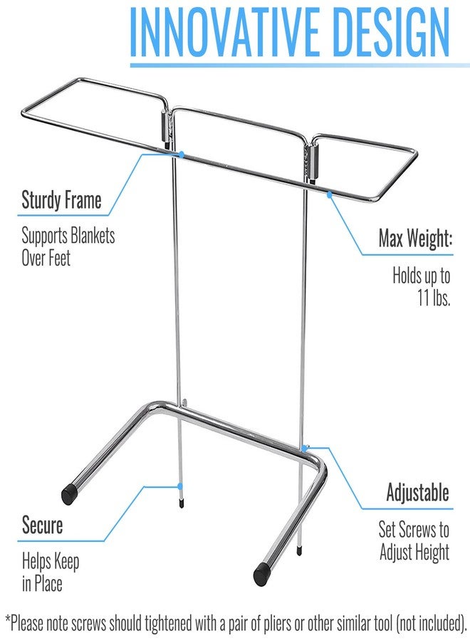 DMI Blanket Lifter Support Bar with Adjustable Frame Keeps Blankets and Sheets from Pressing on Body to Relieve Pressure and Temperature - Image 4