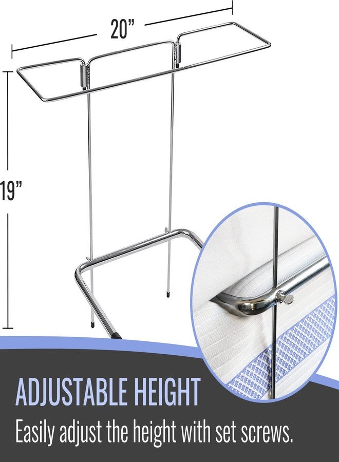 DMI Blanket Lifter Support Bar with Adjustable Frame Keeps Blankets and Sheets from Pressing on Body to Relieve Pressure and Temperature - Image 3