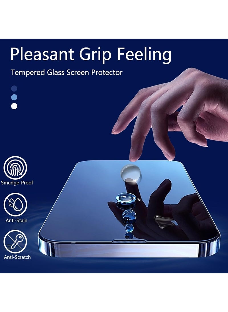 General 2+2 Pack Compatible with Xiaomi Poco X6 Pro Screen Protector with Camera Lens Protector, 9H Hardness Anti-Scratch Tempered Glass flim,Anti-Fingerprint,Anti-Scratch  - Image 4