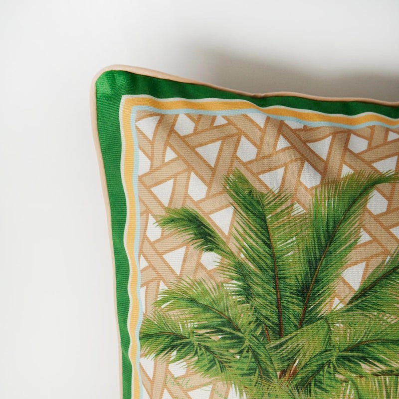 VITELLI DESIGN STUDIO Hazeran Palm Throw Pillow Cover - Image 2