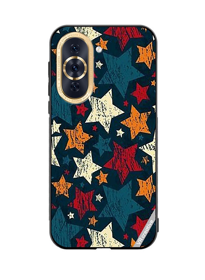 VR CREATIVE Protective Case Cover For Huawei Nova 10 Colorful Stars Design Multicolour - Image 1