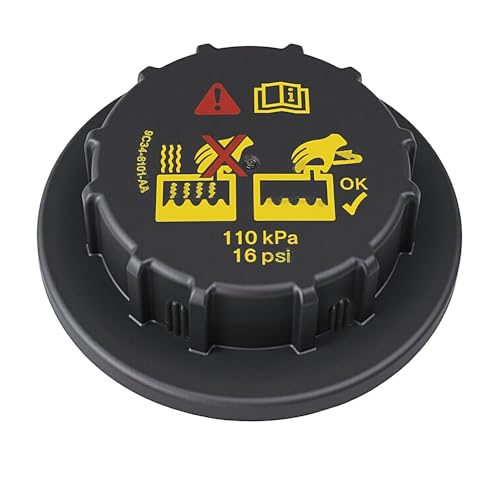 Femory Radiator Pressure Cap, 9C3Z-8101-B, 9C3Z8101B,Coolant Reservoir Cap Replace RS-527, RS527,Fit for Ford 6.0 7.3 Powerstroke - Explorer F150 F250 F350 Mustang Taurus, Lincoln, Mercury - Image 1
