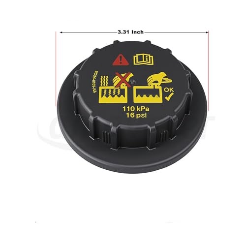 Femory Radiator Pressure Cap, 9C3Z-8101-B, 9C3Z8101B,Coolant Reservoir Cap Replace RS-527, RS527,Fit for Ford 6.0 7.3 Powerstroke - Explorer F150 F250 F350 Mustang Taurus, Lincoln, Mercury - Image 3