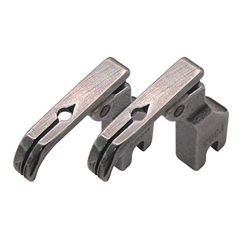 CKPSMS Brand - 2PCS #P363 Hinged Narrow Zipper Foot Compatible with/Replacement for Brother Brand B735,B737,B738,B745 Juki Brand DDL-5550/5600/8300/8500/8700 Singer Brand 188K,191D,195K,196K+ - Image 2