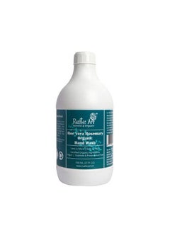 Rustic Art Organic Hand Wash ; Natural Vegan ; Nondrying Hydrating ; (Aloe Vera Rosemary 1100Ml)  - Image 2