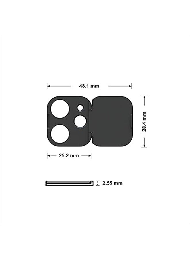 EYSOFT Phone Camera Lens Cover Compatible for iPhone 12 Mini,Camera Lens Protector to Protect Your Privacy and Security, Strong Adhesive - Image 5