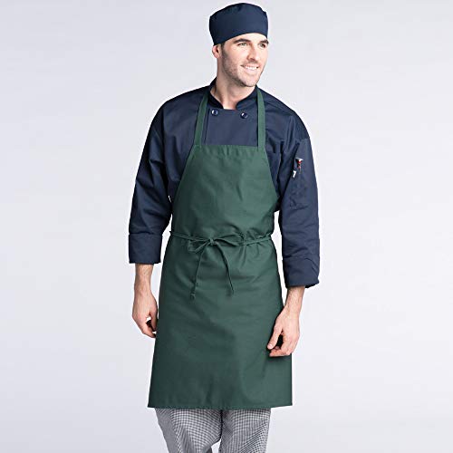 Uncommon Threads mens Restaurant Bib Apron, Black, One Size US - Image 4