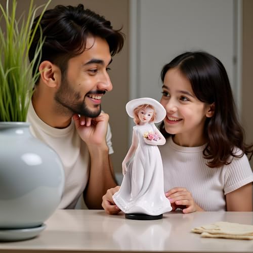 MTME Porcelain Figurine, Thinking of You, Memorabilia, Wedding Gifts, Statue Home Decor - Image 5