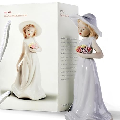 MTME Porcelain Figurine, Thinking of You, Memorabilia, Wedding Gifts, Statue Home Decor - Image 4
