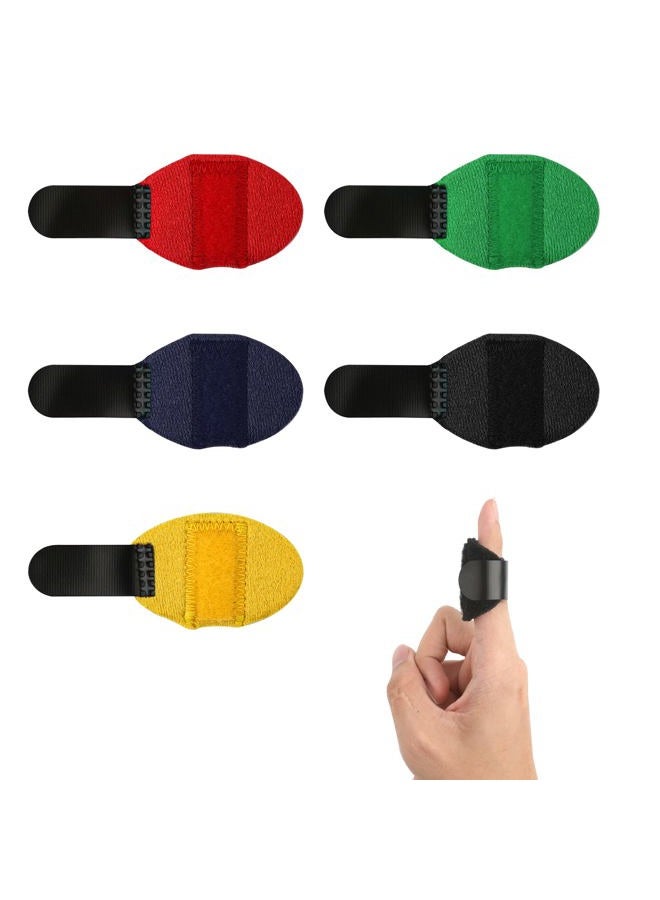 AIEX 5pcs Finger Splints, Finger Straightening Brace for Arthritis Finger Support for Trigger Broken and Strained Fingers (5 Colors) - Image 1